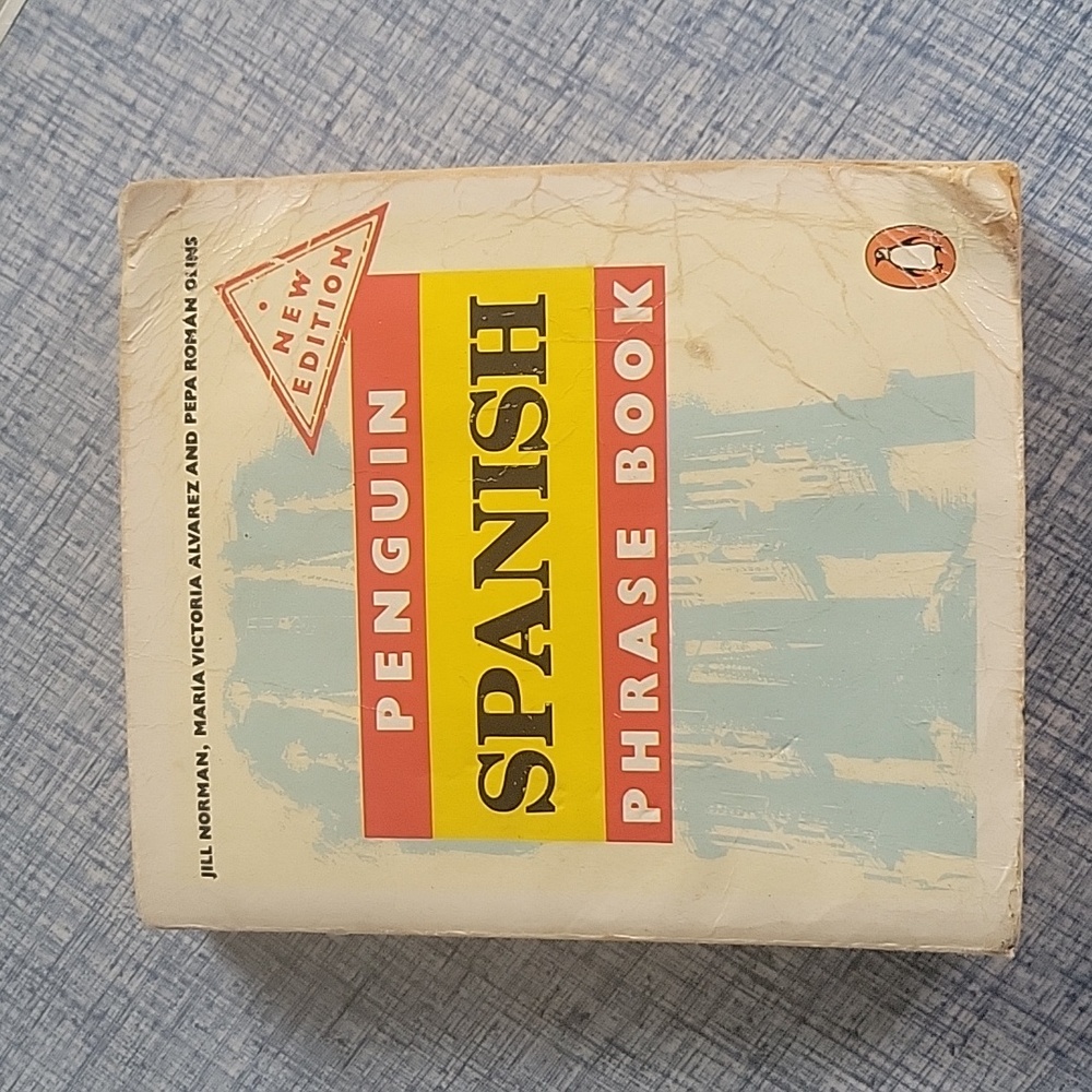 Spanish Phrase Book 3rd Addition 1988 Used.